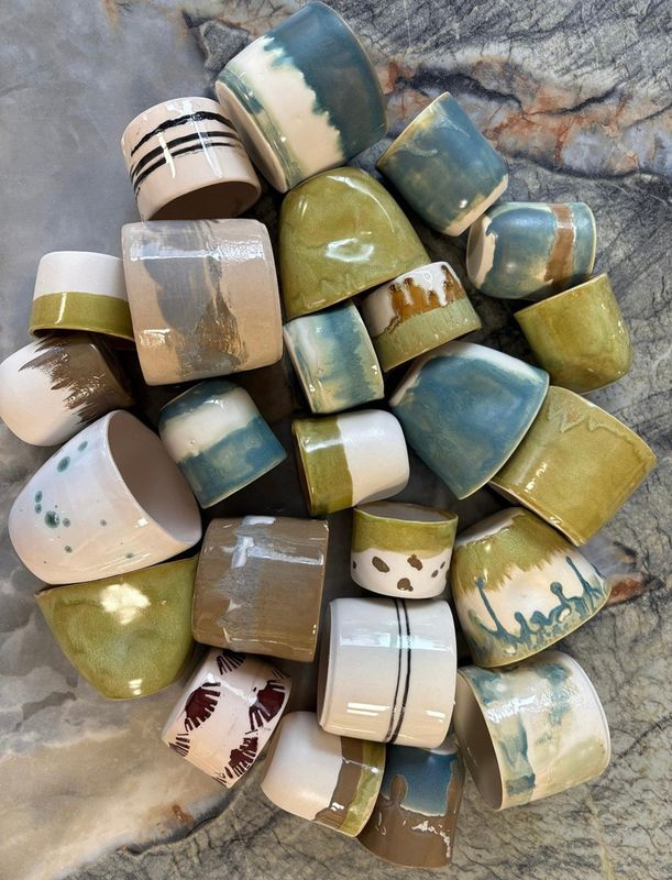 Mix & Match Cup Collection - El Yapımı Seramik