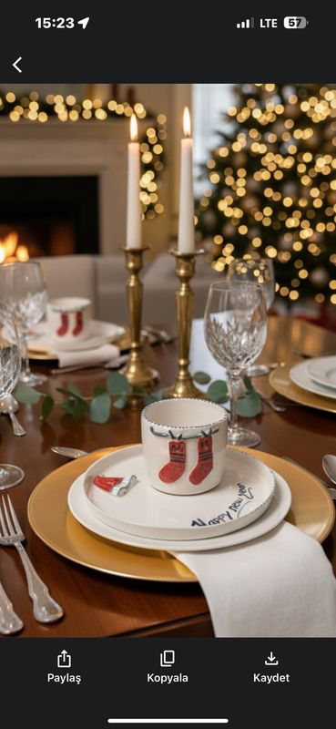 New Year Koleksiyonu - El Yapımı Seramik