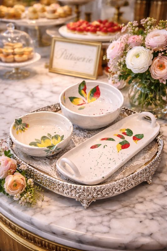 Renklerin Dansı - El Yapımı Seramik