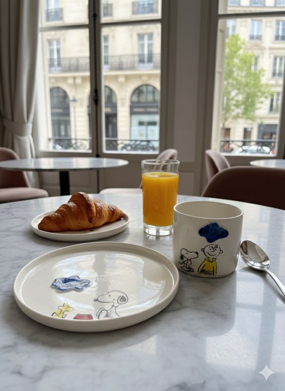 Snoopy Serisi - El Yapımı Seramik