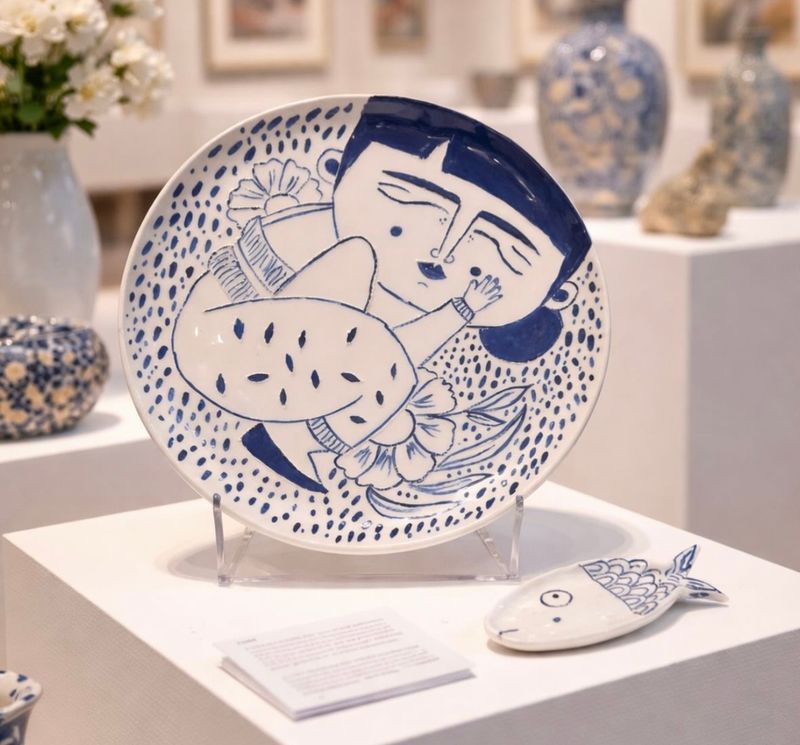 Mavi Masal - El Yapımı Seramik