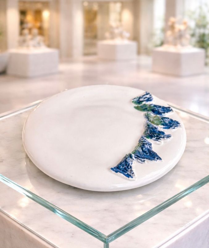 Kırılgan Dalga - El Yapımı Seramik