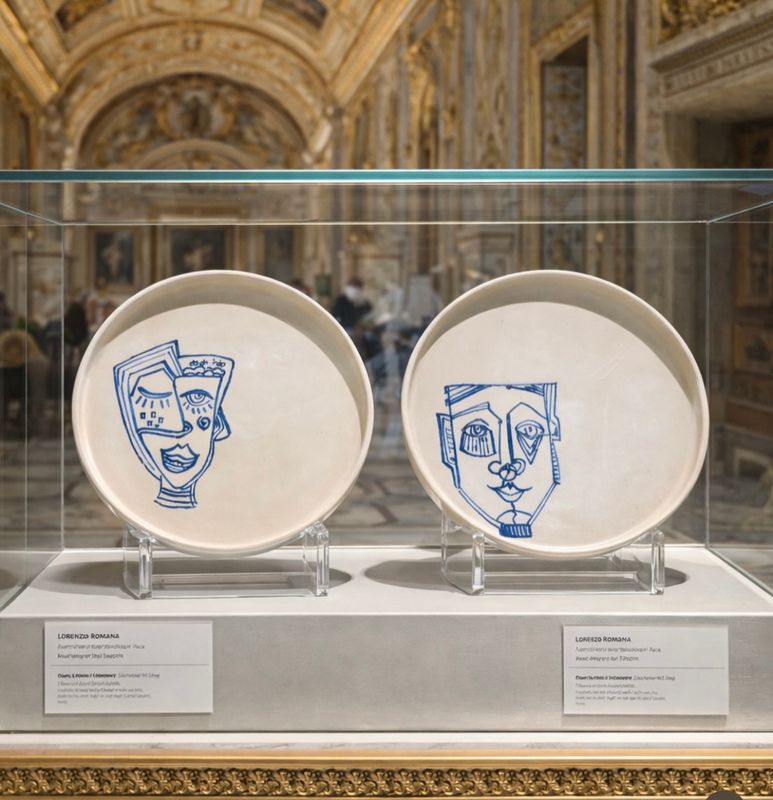 Çizginin İki Yüzü - El Yapımı Seramik